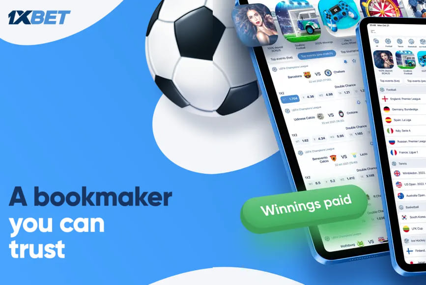 Explore the World of Betting with the 1xBet App -1371996123